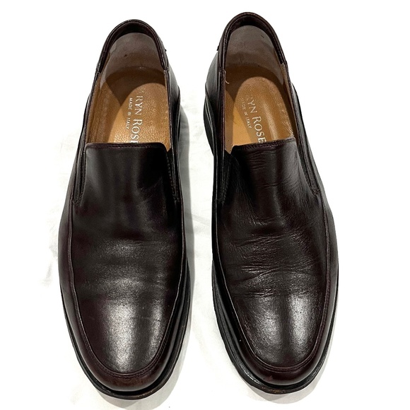 Taryn Rose Italian-Made Men's Brown Leather Loafers/Driving Shoes, Size 43C - Picture 6 of 14